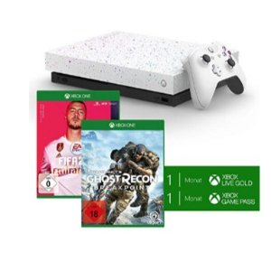 仅今天！Microsoft Xbox One X 1TB-超空间特别版 赠送Ghost Recon Breakpoint标准版和fifa 20-标准版 指导价639.97欧 折后429欧 可邮国内