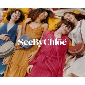 波西米亚+随性气质就是它！Chloe旗下轻奢品牌see by chloé全场7.5折！！