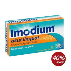 治疗腹泻必备小药品Imodium易蒙停 折后6.49欧+新用户减5欧！