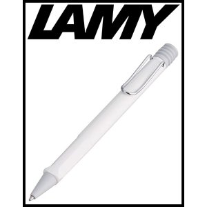 德国Lamy Safari 凌美狩猎者 按压式圆珠笔 白色	特价仅9.33欧！