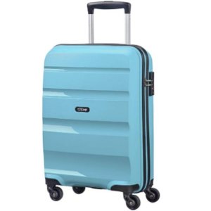 寻找一个坚韧而时髦的行李箱？新秀丽旗下American Tourister 美旅 蓝色Bon Air 55cm, 31.5 L登机箱 指导价119.95欧 折后仅售60.67欧！