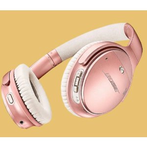 超级适合女生的小粉红 BOSE QuietComfort 35 II无线头戴式降噪耳机379欧，折后史低222欧