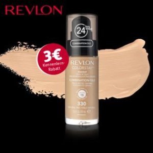 REVLON Colorstay 24小时不脱色粉底液指导价14.99欧，折后11.99欧
