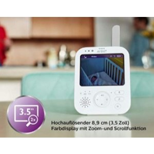 仅今天！飞利浦无线婴儿监视器Philips Avent SCD843/26 ， 指导价219.99欧 折合仅售144.99欧！