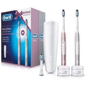 Oral-B Pulsonic Slim Luxe 4900 纤细电动牙刷，情侣装