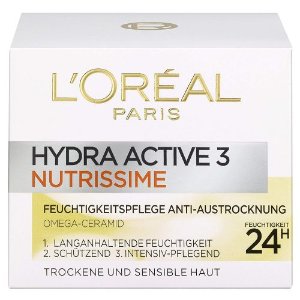 爆多购买率！这折扣简直了！L&#8217;Oréal Paris Dermo Expertise Hydra Active 3 保湿日霜/Nutrissime面霜 指导价10.99欧，折后仅售2.95欧！