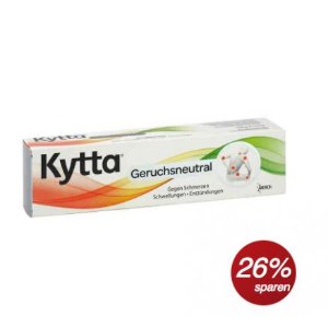 Kytta Geruchsneutral 紫草根无味乳霜 指导价8.78欧，折后5.49欧！防止关节发炎、肿胀和疼痛