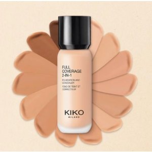 KIKO超新高效覆盖2合1粉底液，采用创新双效配方，正式登陆KIKO！现在购买可享7折优惠！