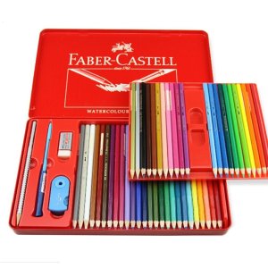 德国Faber-Castell辉柏嘉 36色彩色铅笔 指导价54,99欧 折后仅18,86欧！据说跟秘密花园涂鸦手册是绝配CP！一起收！
