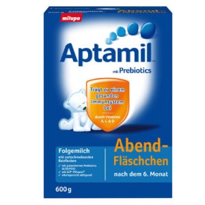 Aptamil爱他美晚安奶粉适合6个月以上的孩子 600g 只要9.95欧