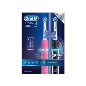Oral B Smart 4900 蓝牙版3D电动牙刷两件套指导价109欧，折后79.99欧