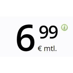包月电话/短信/2GB上网，月租只要6.99欧