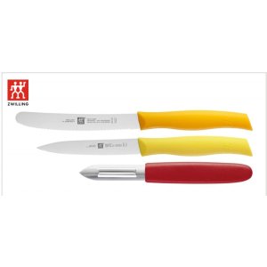 切水果也要工具全~ZWILLING TWIN®Grip系列三件套水果刀 特价12,95欧+9折到手