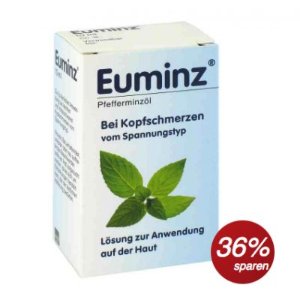 德国Euminz外用止头痛液 指导价10.98欧，折后7.99欧！起效迅速，对偏头痛、经期头痛、血管性头痛都有效哦~~