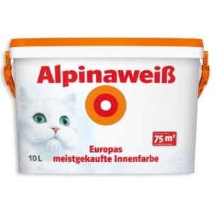 推荐德国销量第一的刷墙阿尔贝娜漆Alpinaweiß