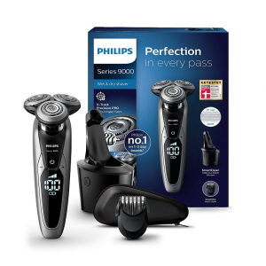 Philips S9711/31 飞利浦干湿两用剃须刀，指导价449.99欧，指导价449.99欧，折后155欧！