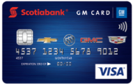 Scotiabank® GM®* VISA* Card