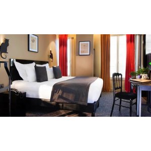 巴黎四星酒店Hôtel Le Chat Noir两晚住宿只要65欧！！