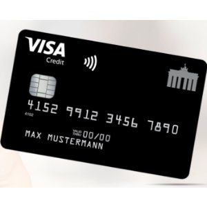 终身免年费信用卡 Deutschland-Kreditkarte VISA 黑卡来啦