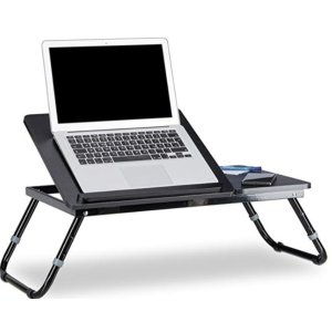 Relaxdays笔记本电脑桌 60厘米x 35厘米x 24厘米 阅读挡板高度可调折叠 仅售21.9欧