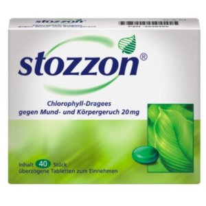 德国Stozzon纯天然叶绿素糖衣片 指导价8.75欧，折后7.15欧！预防口臭、体臭、狐臭