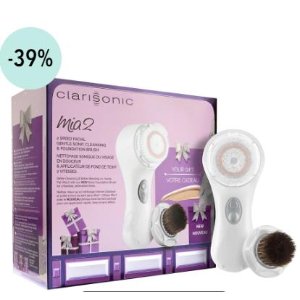 Clarisonic Mia 2洗脸刷+送一个32.99欧上粉底刷头限量版套装 指导价159欧，折后97.27欧！买就送超多中小样！