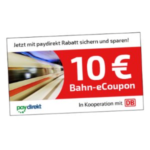 Paydirekt付款方式买德铁DB火车票
