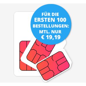 Telekom网络 包月电话、短信、12GB高速上网月租只要19.19欧