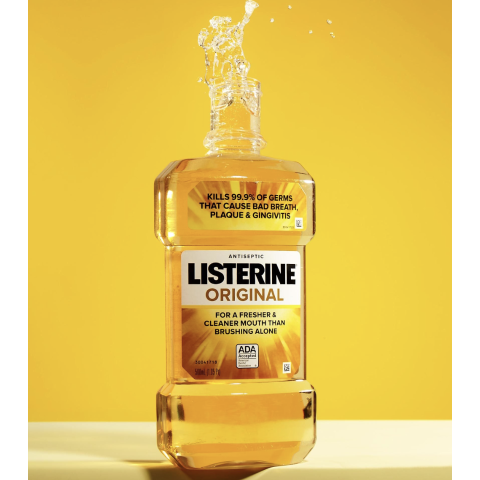 Listerine Original 深层清洁抗菌漱口水1L