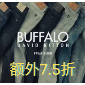 Buffalojeans全场7.5折：羊羔绒外套、直筒牛仔裤、保暖秋装一键get