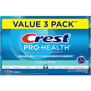 Crest Pro-Health 清爽薄荷牙膏130ml 3件装