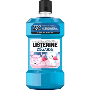 LISTERINE之前$6.93儿童漱口水防蛀氟化物泡泡糖味 500ml