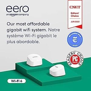 Amazon eero 6+ WiFi 2件套