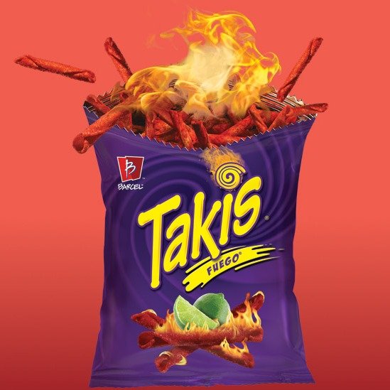 Takis 香辣手指玉米脆 刷剧小零食 酸辣口味280g