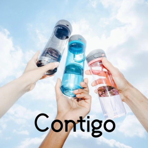 Contigo 杯子大面积降 透明拎拎杯$14.9 | 709ml保温杯$24