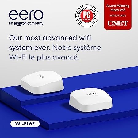 Amazon eero Pro 6E WiFi 2件套