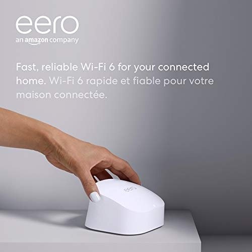  Amazon eero 6 双频 mesh Wi-Fi 6路由器  