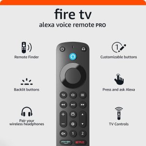 💥史低价💥：Fire TV Pro遥控器专业版 带查找功能+背光按钮