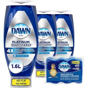 Dawn 洗碗液超值套装 3瓶洗碗液共1.6L+2块无痕海绵