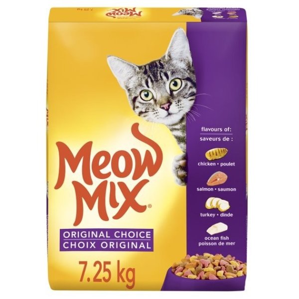 Meow Mix 原味精选干猫粮 7.25kg