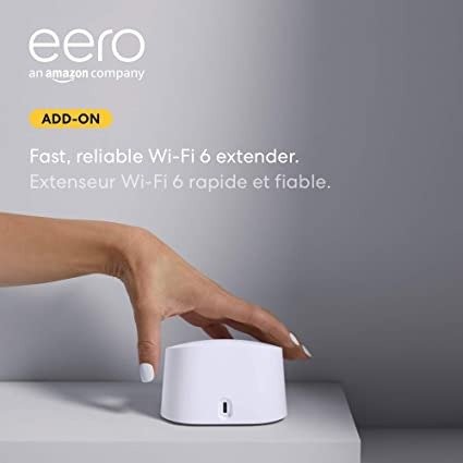  Amazon eero 6 双频 mesh Wi-Fi 6路由器 放大器