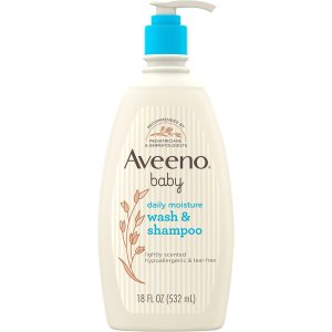 Aveeno 每日保湿温和沐浴露和洗发水