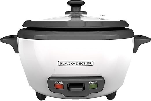  BLACK+DECKER 2合1电饭锅/蒸锅 6杯量