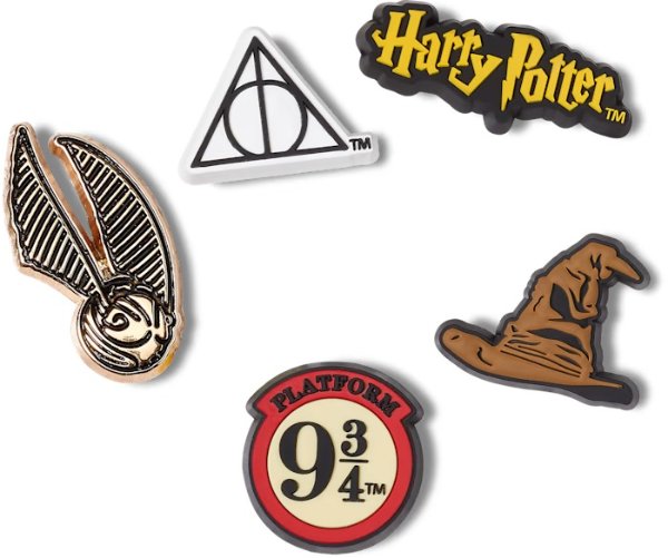 Harry Potter Symbol 鞋花5件装