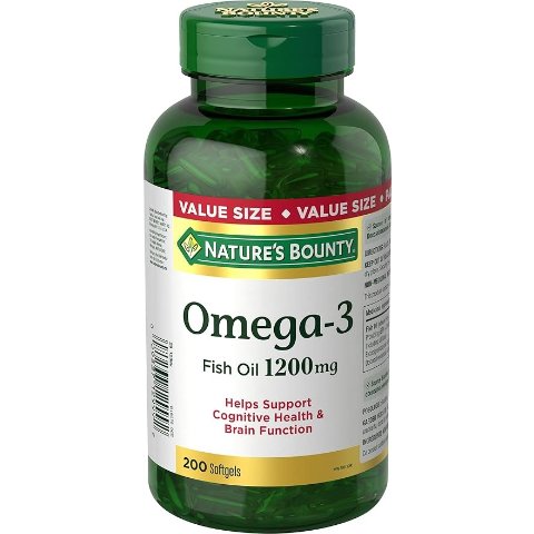 Omega-3 鱼油 1200mg 200颗