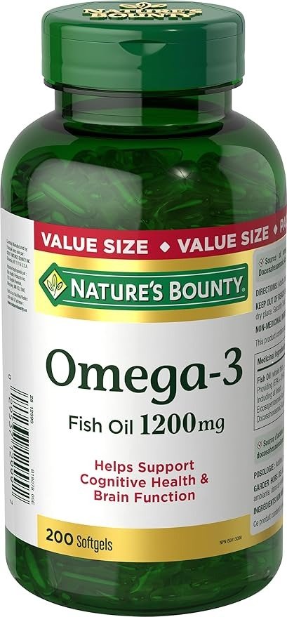 Omega-3 鱼油 1200mg 200颗