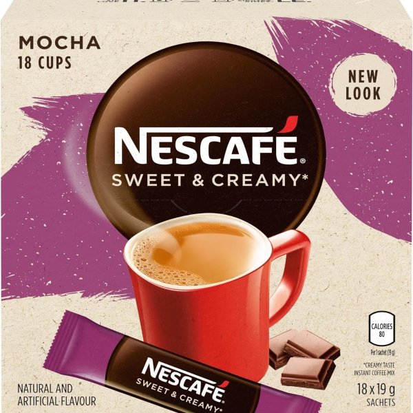 NESCAFÉ 甜奶油摩卡速溶咖啡 18袋装