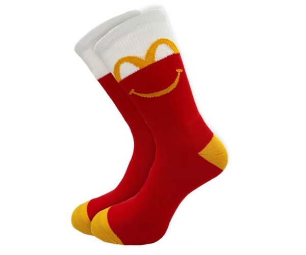 McDonald's Crocs 袜子