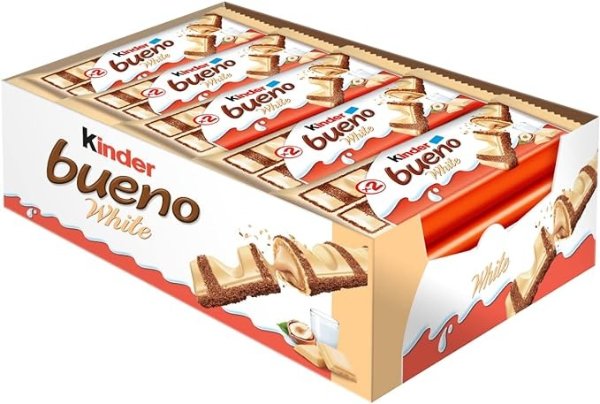 Bueno White 白巧+榛子奶油 (20 x 39g)