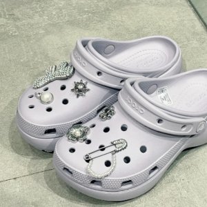 Crocs香芋紫直接顶流云朵